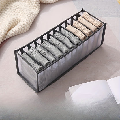 5 Pack Drawer Organizers For Clothing, Dresser Drawer Organizer Clothes Socks Underwear Organizer Fabric Foldable Dividers, Closet Organizers And Storage Boxes For Storing Bra, Lingerie, Undies